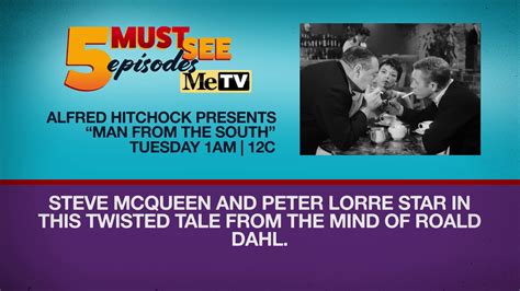 Victim Four (s7, ep30) A husband searches desperately for his wife in a neighborhood where numerous murders have been committed. The Alfred Hitchcock Hour's 60-minute format allowed Hitch more freedom. Violence in a familiar, pleasant setting: The formula behind Alfred Hitchcock Presents.. %27s on metv tonight